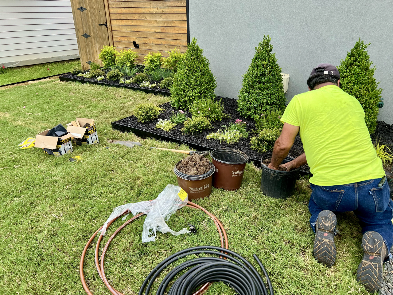 professional landscape design and installation in Dallas Texas